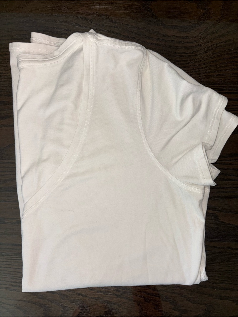 Lululemon Classic White V- neck t shirt